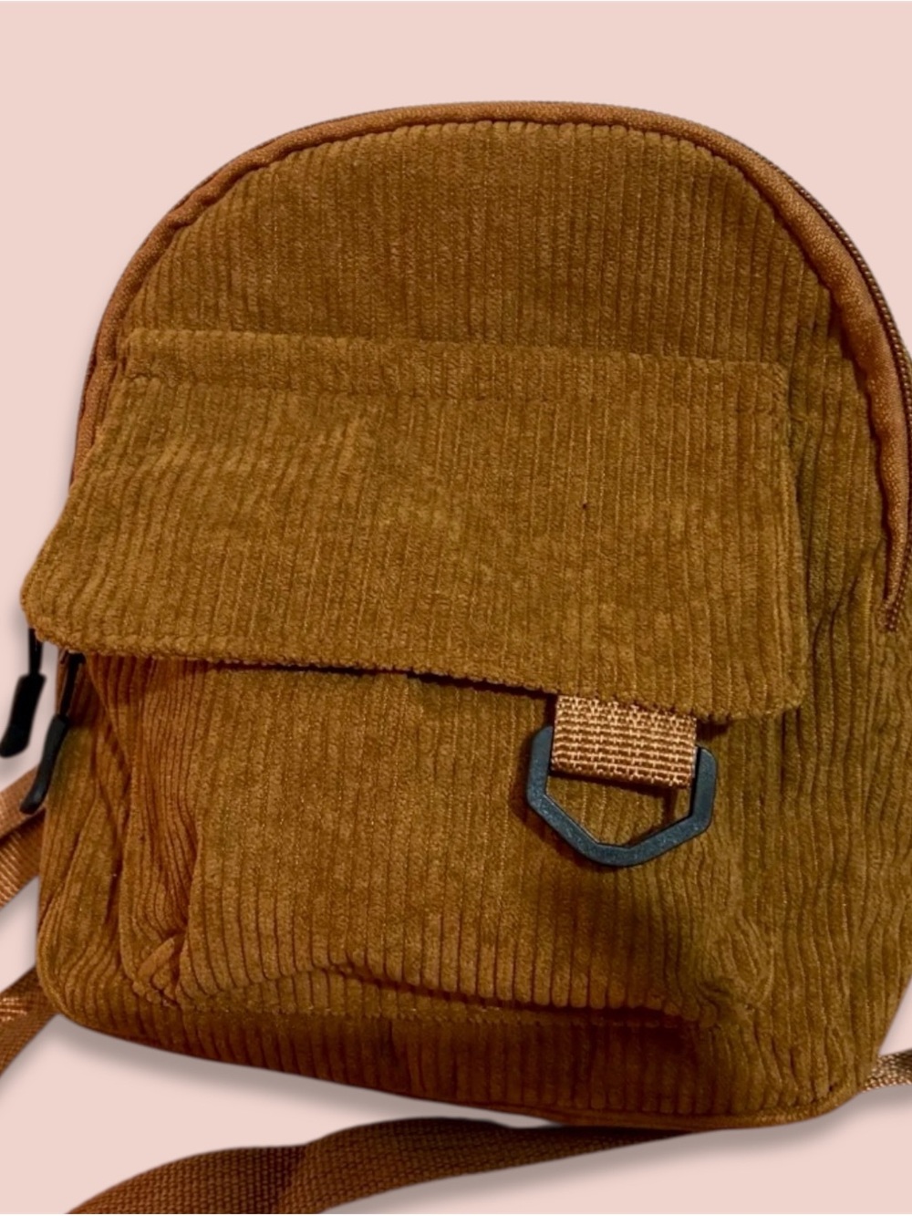 Brown Mini Backpack - Picture 2 of 4
